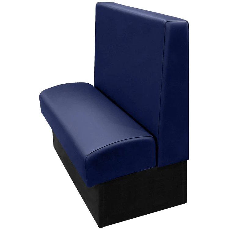Oak Street Manufacturing Single 84" x 42" Ambrose Vinyl/Upholstered Booth - Image 8