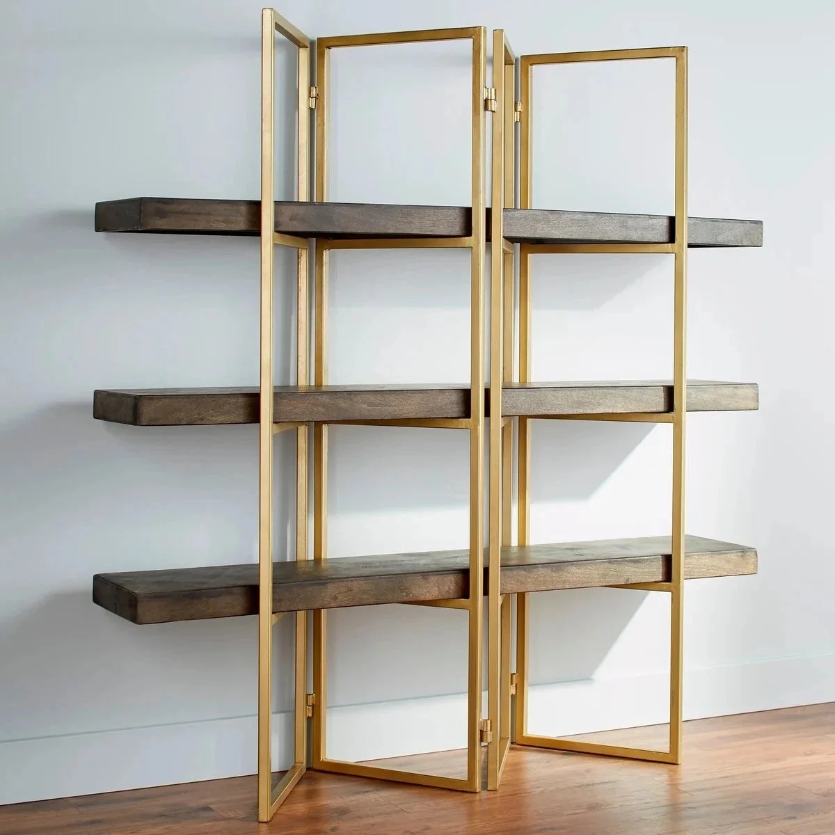 Cyan Design Marsina Etagere | Gold And Grey 10763 - Image 3