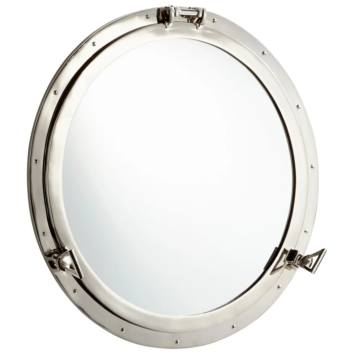 Cyan Design Seeworthy Mirror | Nickel - Large 08947