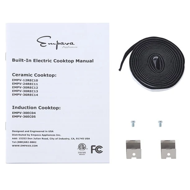Empava 24 inch Black Electric Radiant Cooktop EMPV-24REC11 - Image 11