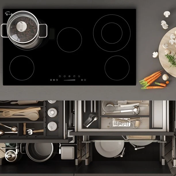 Empava 36 inch Black Electric Radiant Cooktop EMPV-36REC14 - Image 9