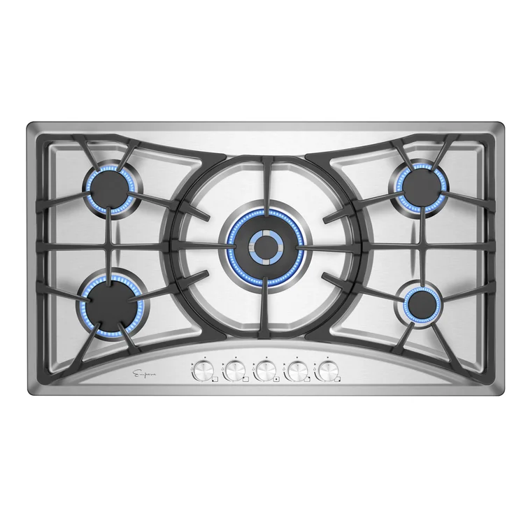 Empava 36 inch Built-in Gas Cooktops EMPV-36GC22 - Image 2
