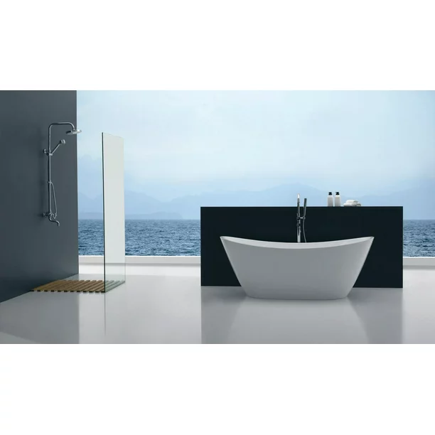 Empava 67 inch Freestanding Soaking Bathtub - EMPV-67FT1518 - Image 2