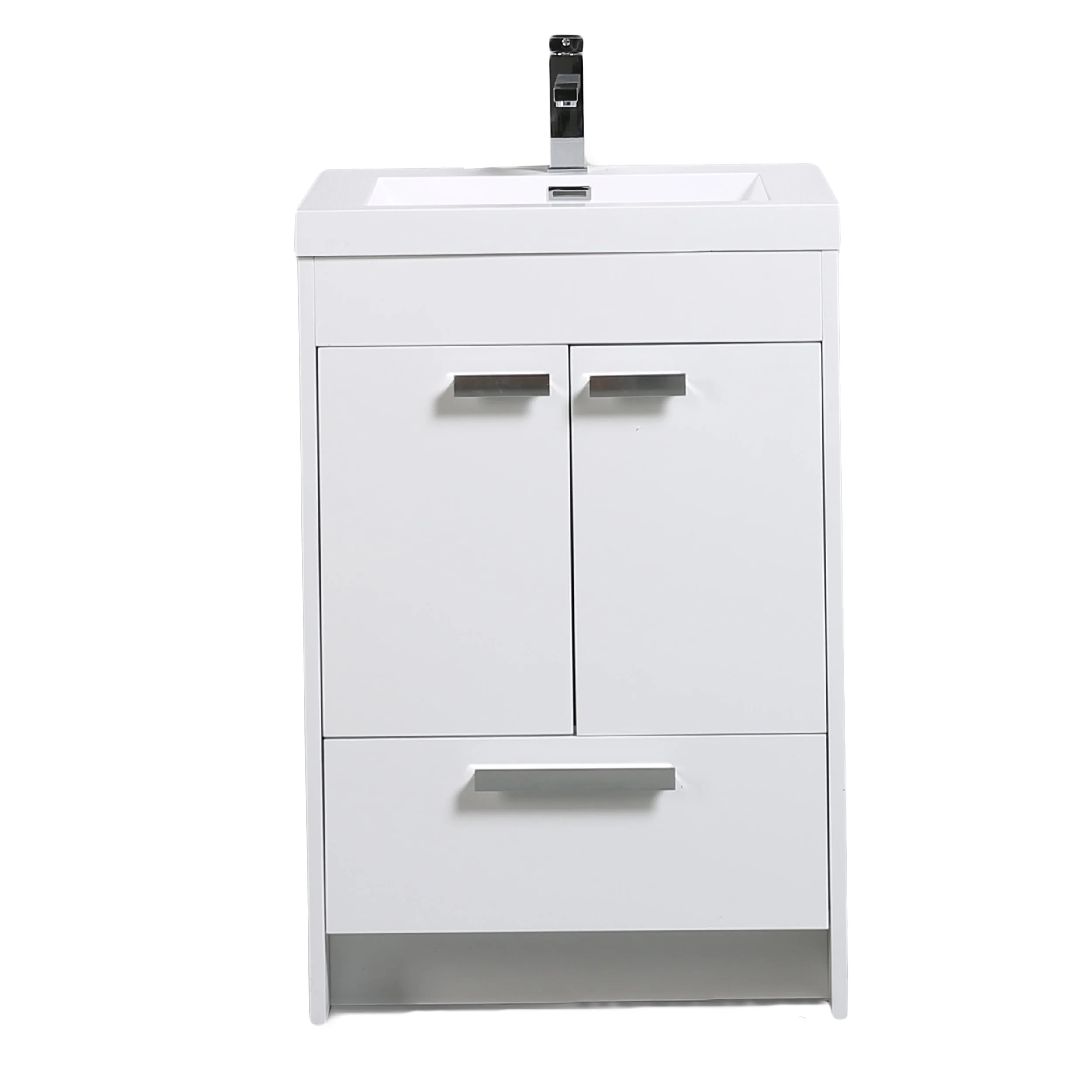 Eviva Lugano 24" Modern Bathroom Vanity with White Integrated Acrylic Sink - Image 18
