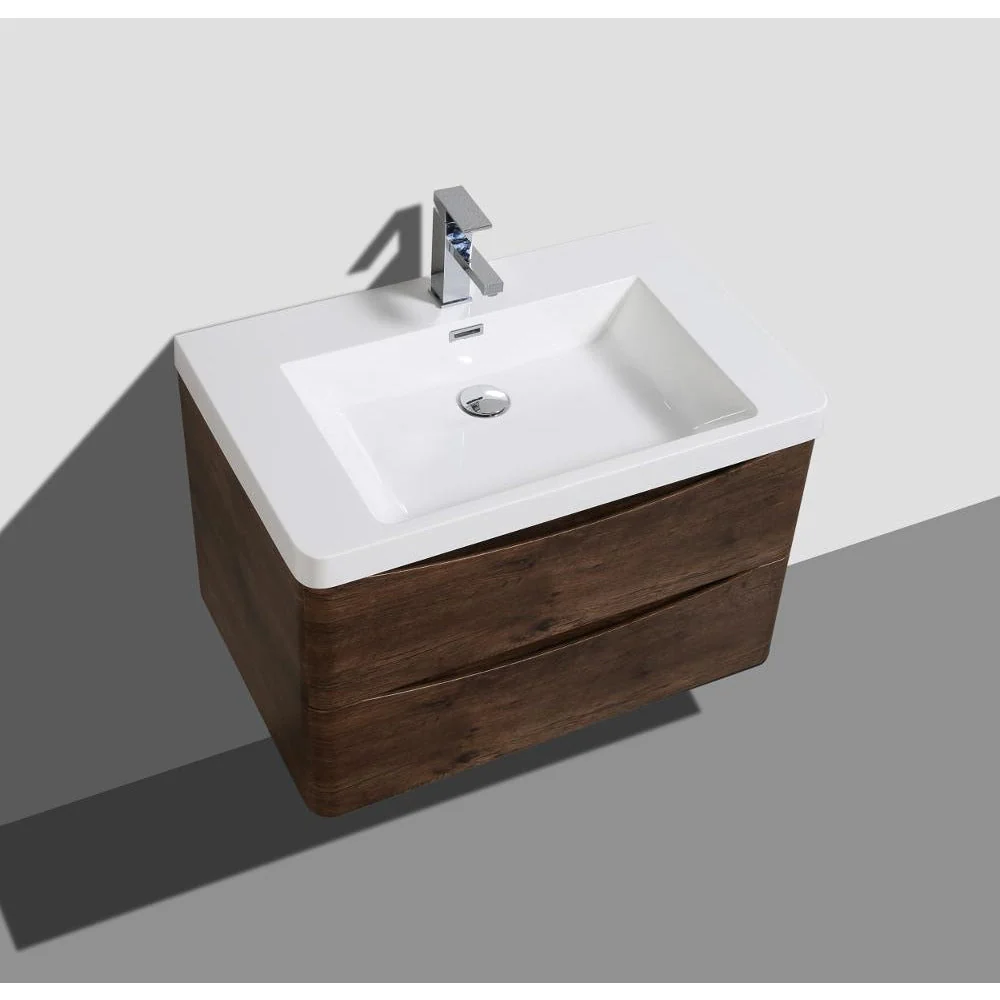 Eviva Smile 30" Modern Bathroom Vanity Set with Integrated White Acrylic Sink - Image 10