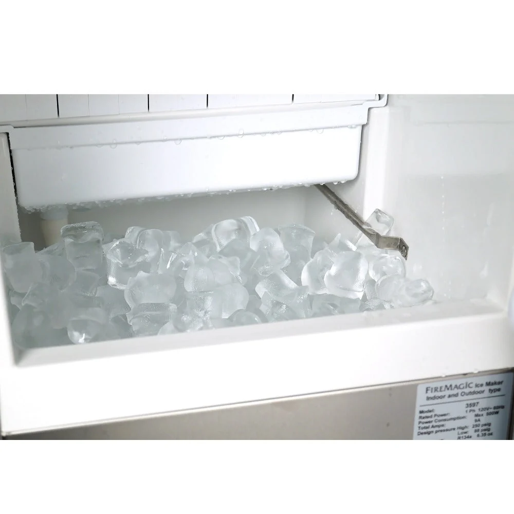 Fire Magic Automatic Outdoor Ice Maker with Reversible Door Hinge - Image 2