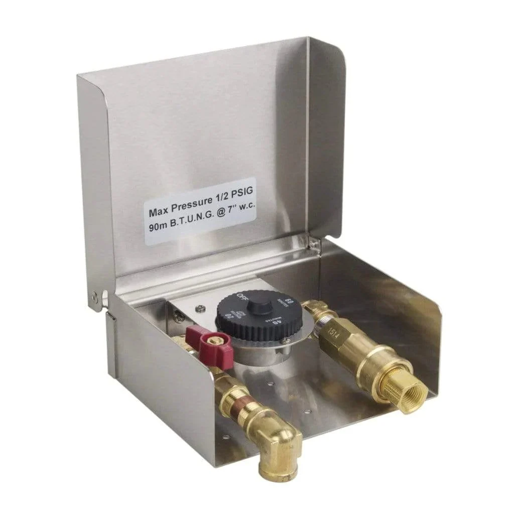 Fire Magic Gas Connection Box w/ Quick Disconnect & 1-Hour Timer - Image 2