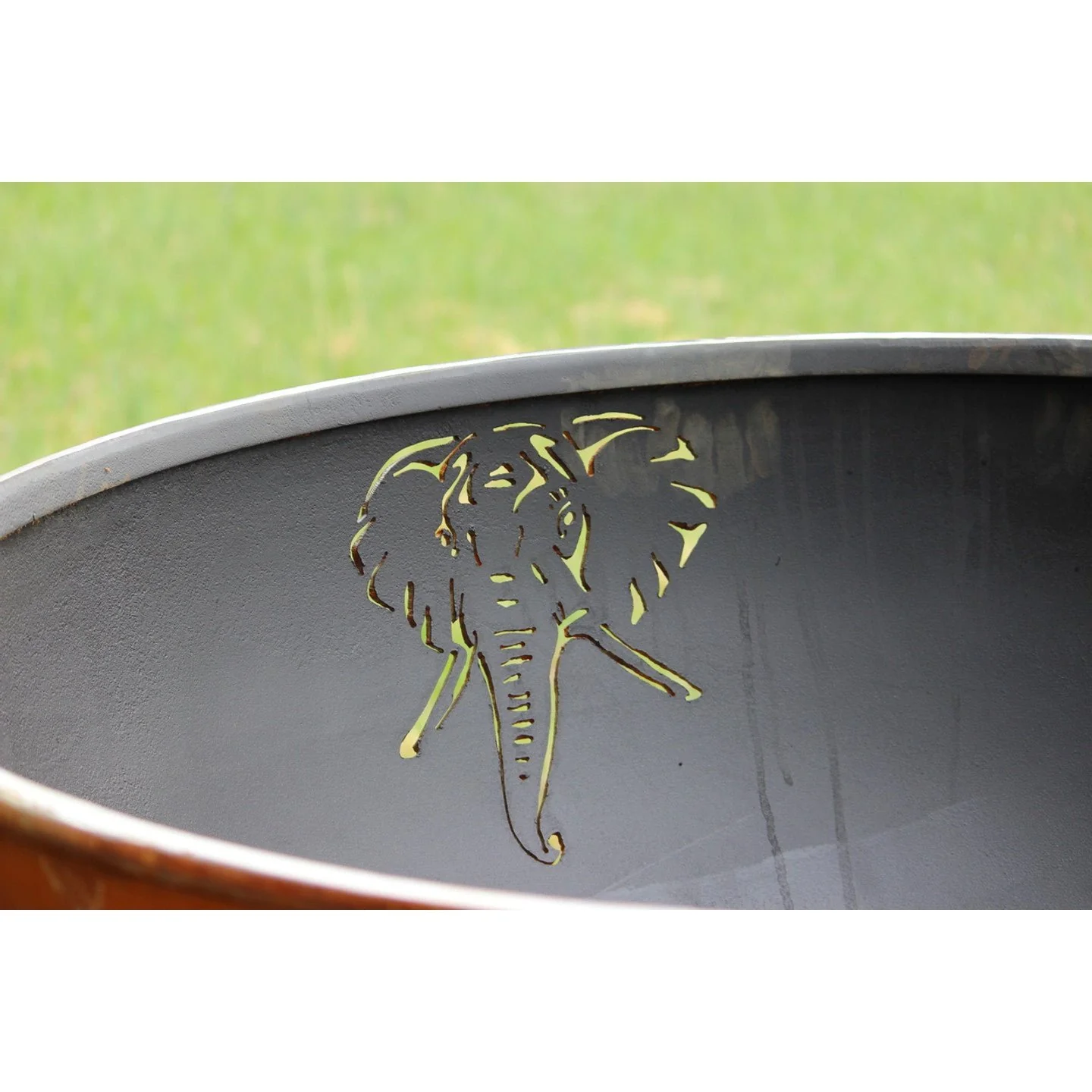 Fire Pit Art Africa's Big Five Fire Pit - Image 6