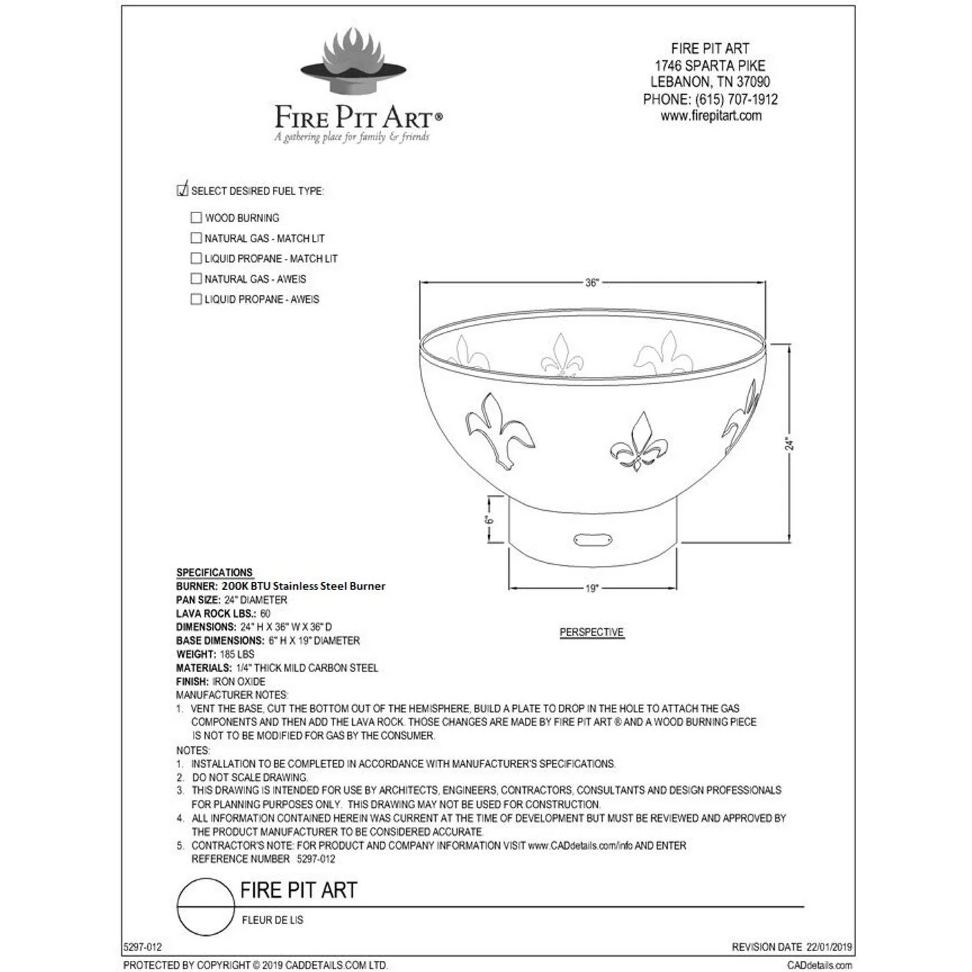 Fire Pit Art Fleur De Lis Fire Pit - Image 11