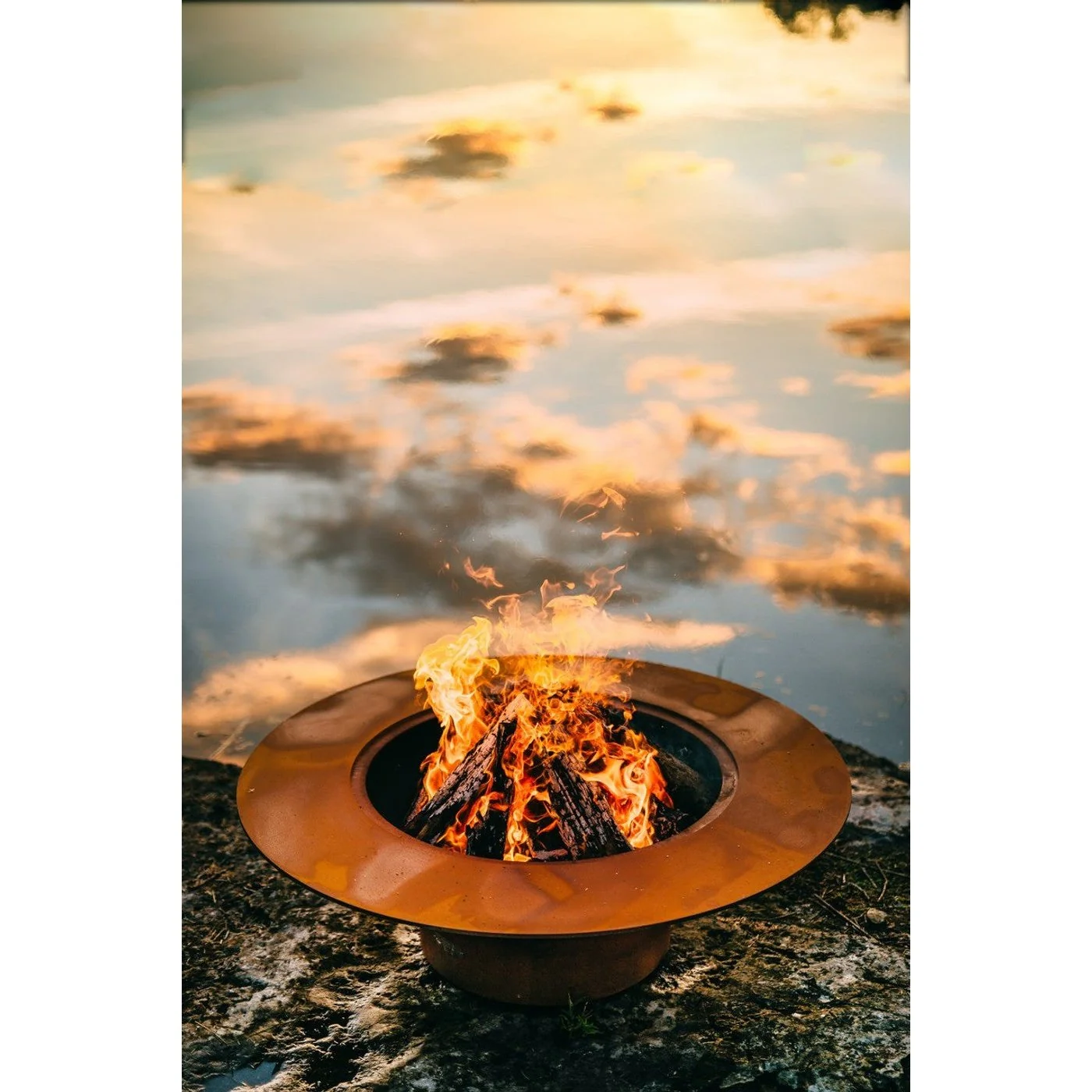 Fire Pit Art Magnum with Lid - Image 5