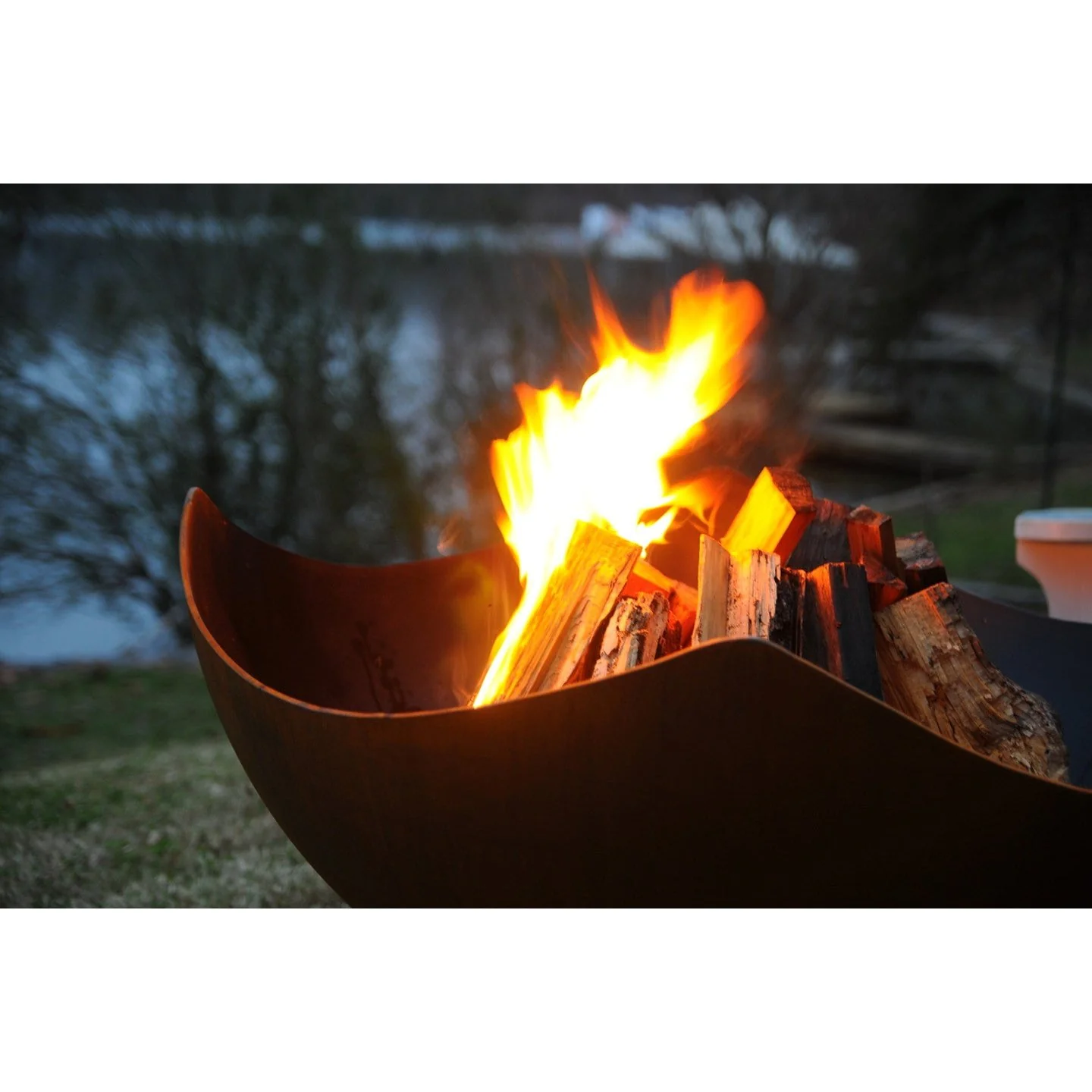 Fire Pit Art Manta Ray Fire Pit - Image 6