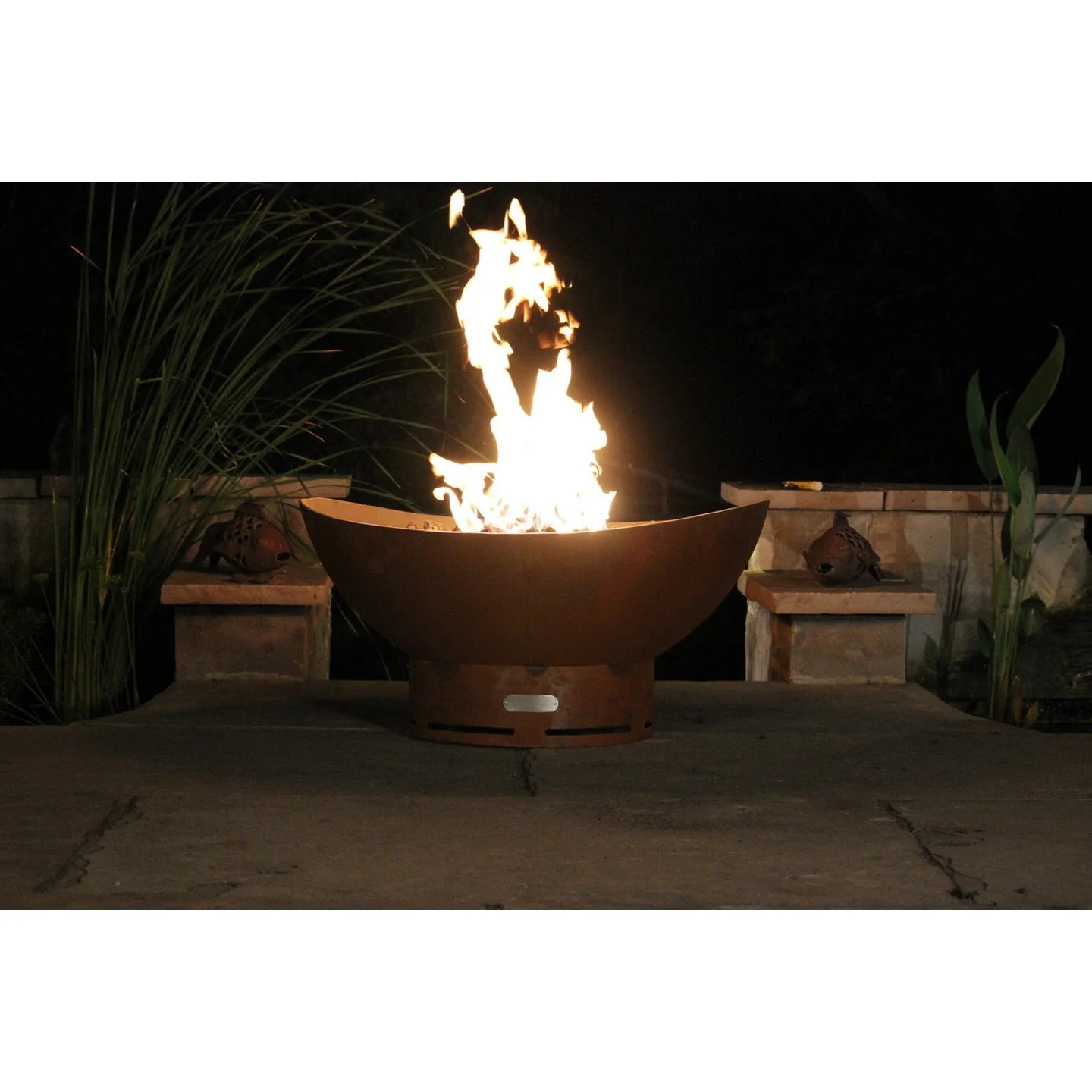 Fire Pit Art Scallop/Tidal Fire Pit