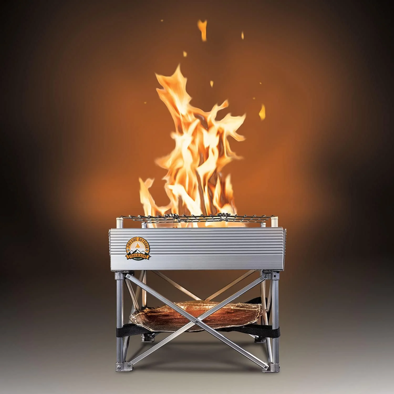 Fireside Outdoor Trailer Blazer Pop-Up Pit with Heat Shield CB005 - Image 17