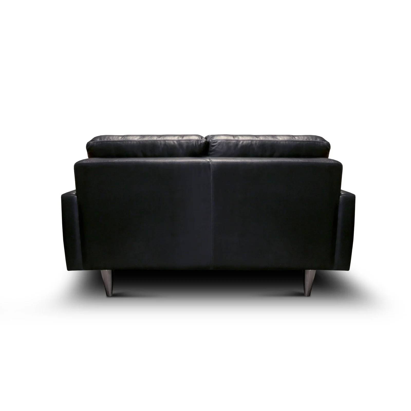 GTR Skyline 100% Top Grain Leather Modern Americana Loveseat - Image 4
