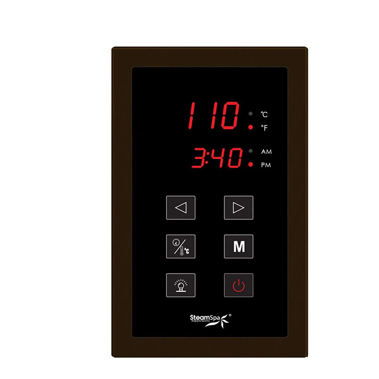 SteamSpa Indulgence Touch Panel Control Kit in Oil Rubbed Bronze INTPKOB - Image 2