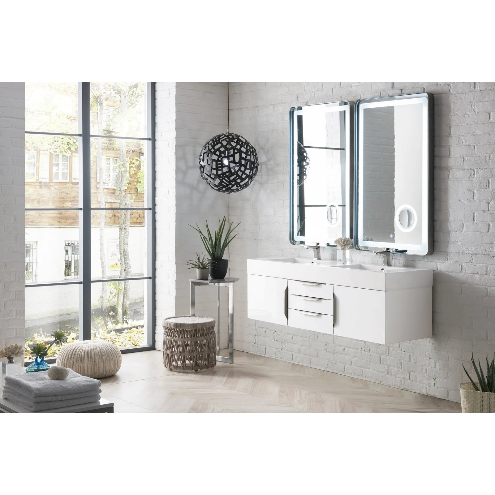 James Martin Vanities Mercer Island 59" Double Vanity - Image 25