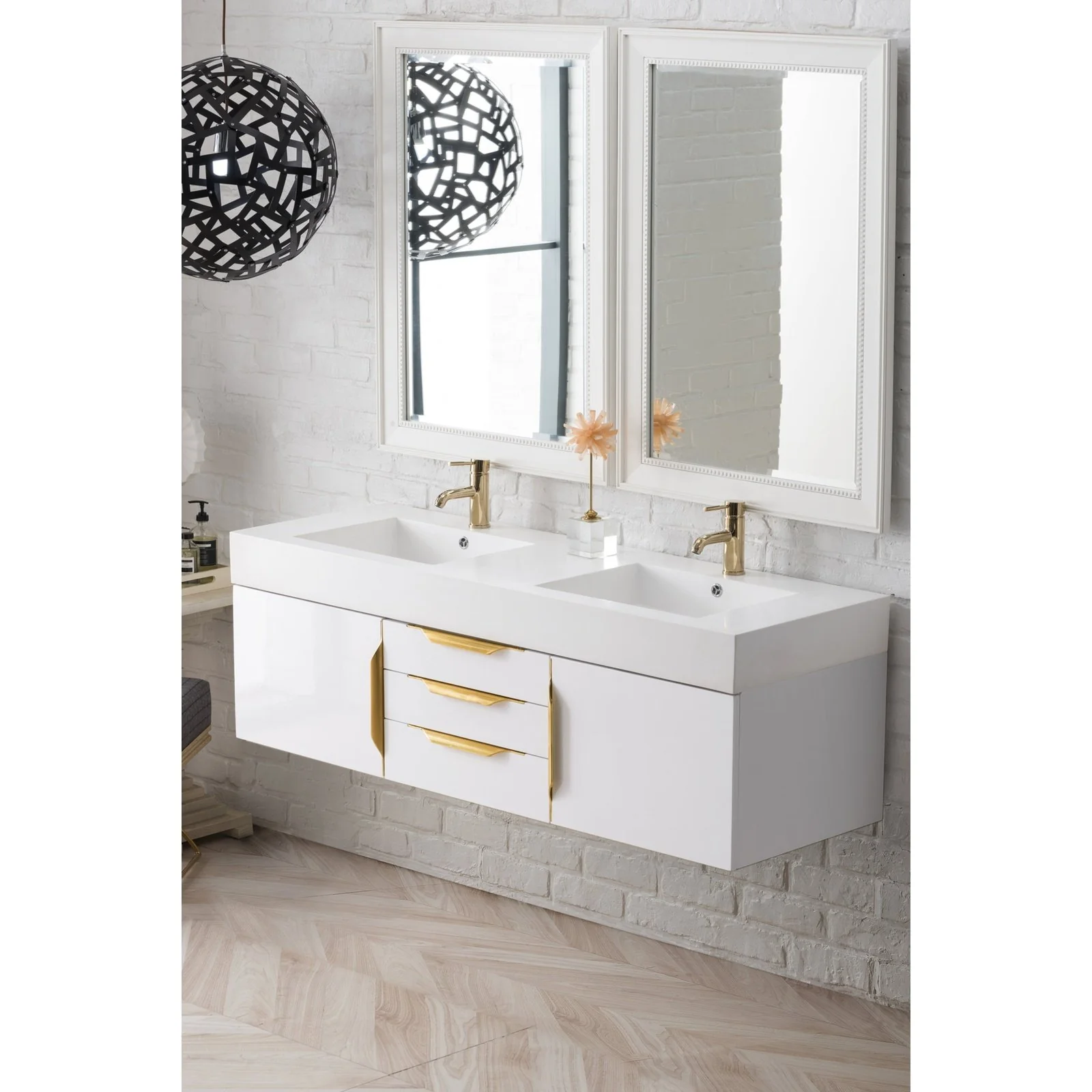 James Martin Vanities Mercer Island 59" Double Vanity - Image 29