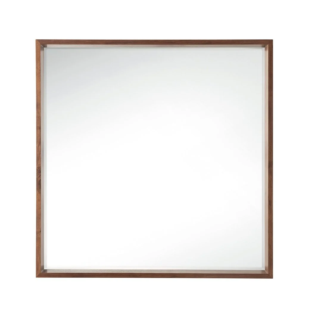 James Martin Vanities Milan 35.4" Square Cube Mirror - Image 8