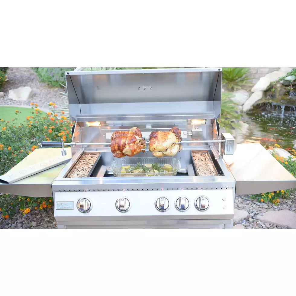 Kokomo 32” Professional Built in Gas Grill (4 Burner/Back Burner) - Image 12