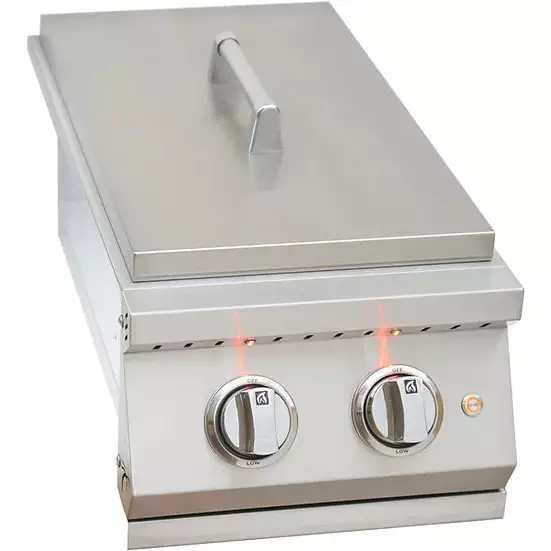 Kokomo Grills Professional Double Side Burner with removable cover - Image 2