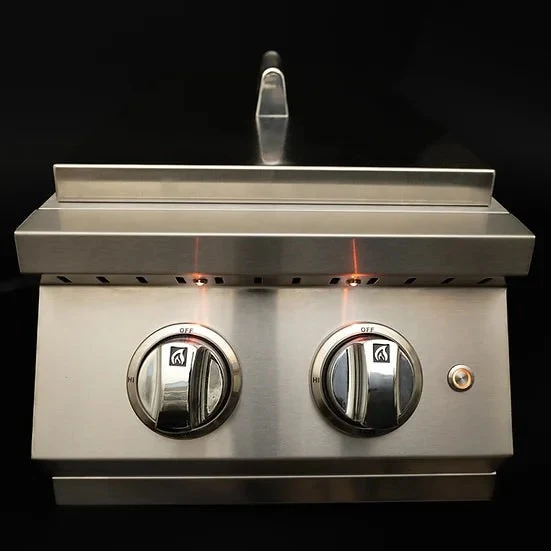 Kokomo Grills Professional Double Side Burner with removable cover - Image 4
