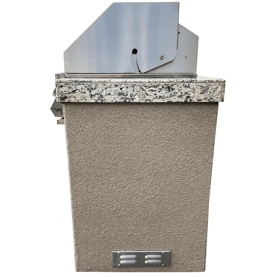Kokomo The 5' Maldives BBQ Island with Built In 4 Burner BBQ Grill and Access Door - Image 3