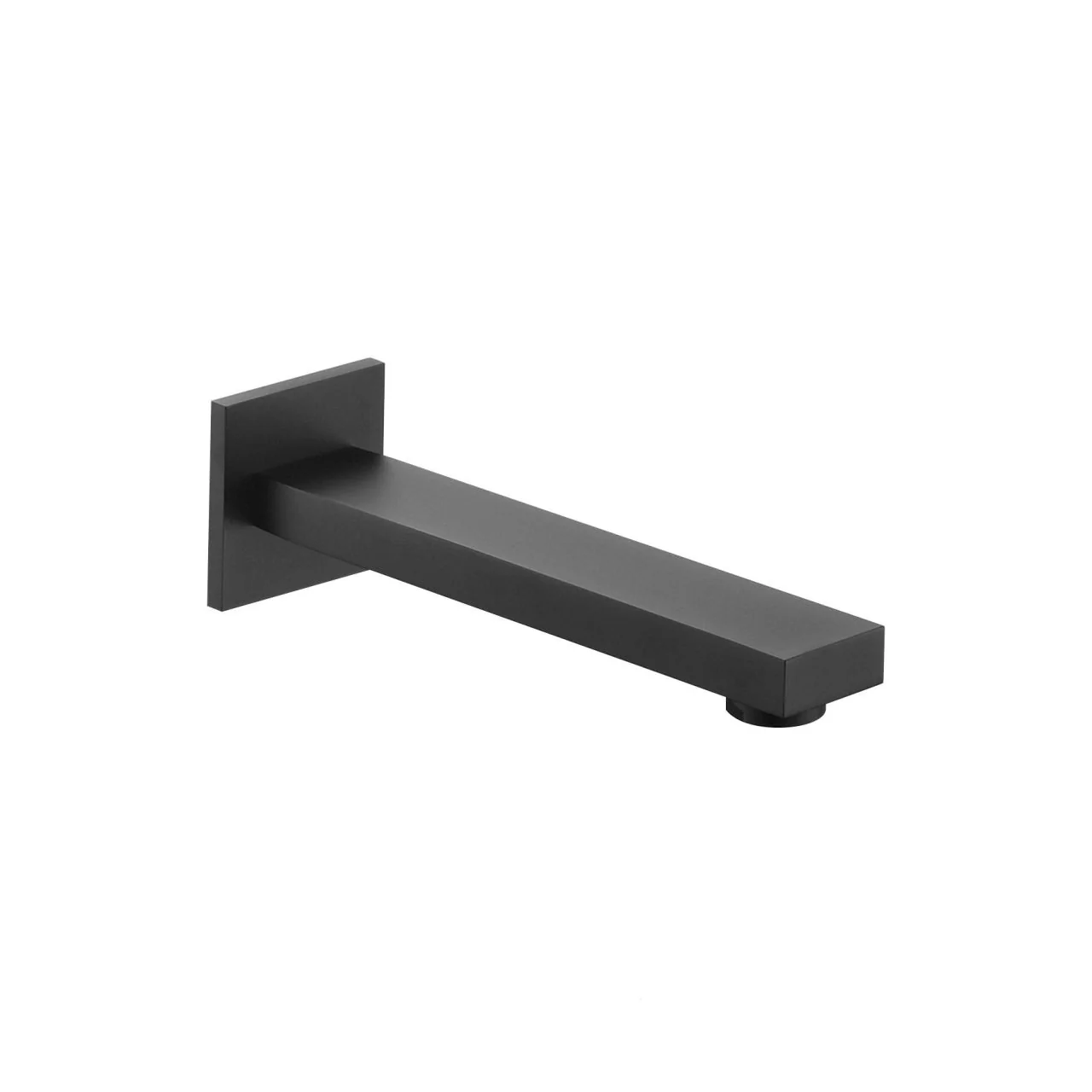 KubeBath Aqua Piazza 7" Long Tub Filler Spout With Aerator - Image 2