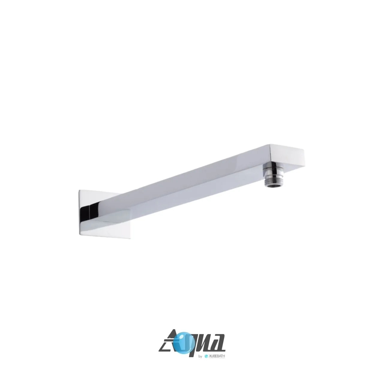 KubeBath Aqua Piazza Shower Set with Square Rain Shower, Tub Filler and Handheld - Image 4