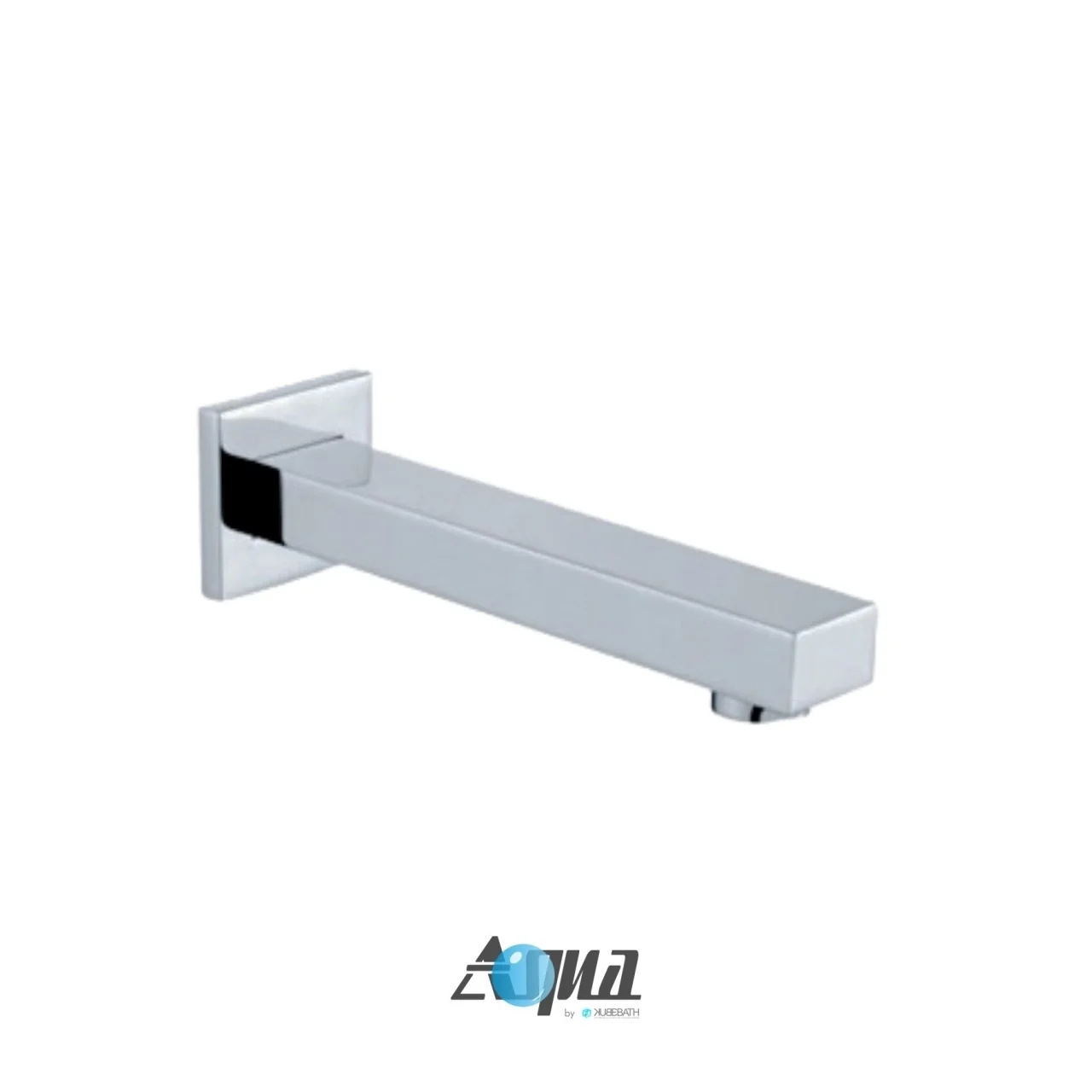 KubeBath Aqua Piazza Shower Set with Square Rain Shower, Tub Filler and Handheld - Image 5