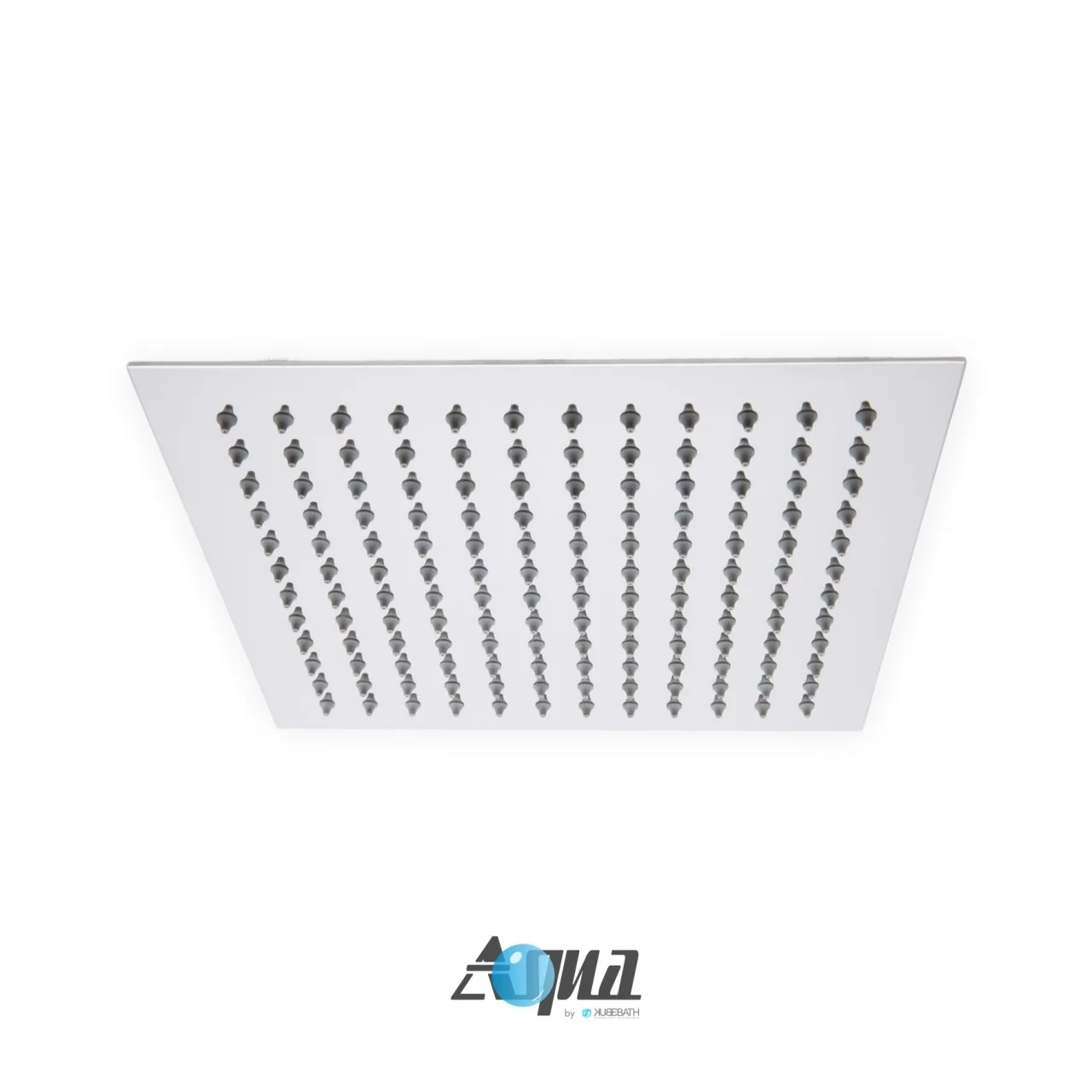KubeBath Aqua Piazza Shower Set with Ceiling Mount Square Rain Shower, Handheld and 4 Body Jets - Image 19