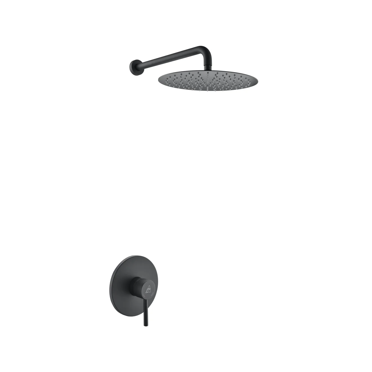 KubeBath Aqua Rondo Shower Set with Rain Shower - Image 9