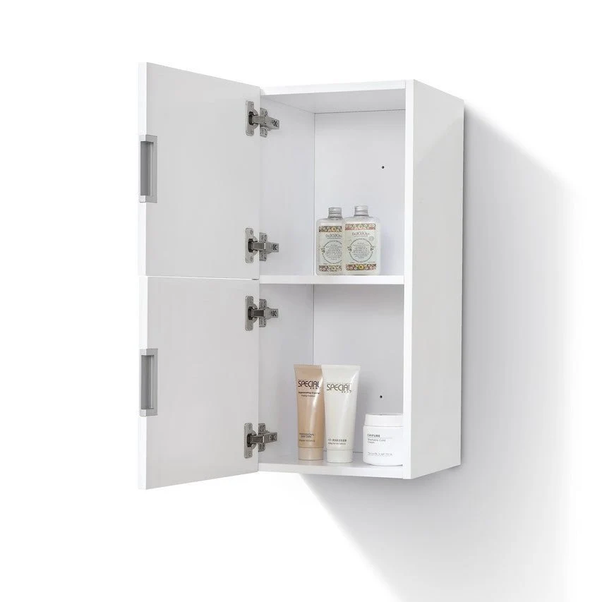 KubeBath Bliss 14" Wide by 24" High Linen Side Cabinet With Two Doors - Image 4