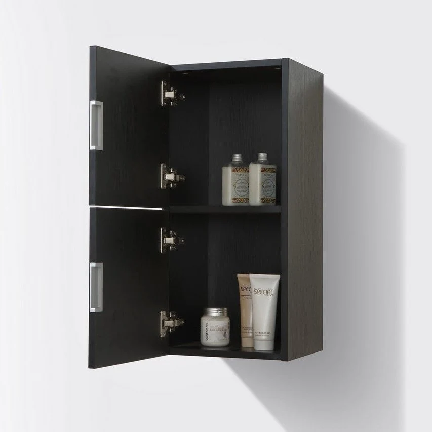 KubeBath Bliss 14" Wide by 24" High Linen Side Cabinet With Two Doors - Image 8