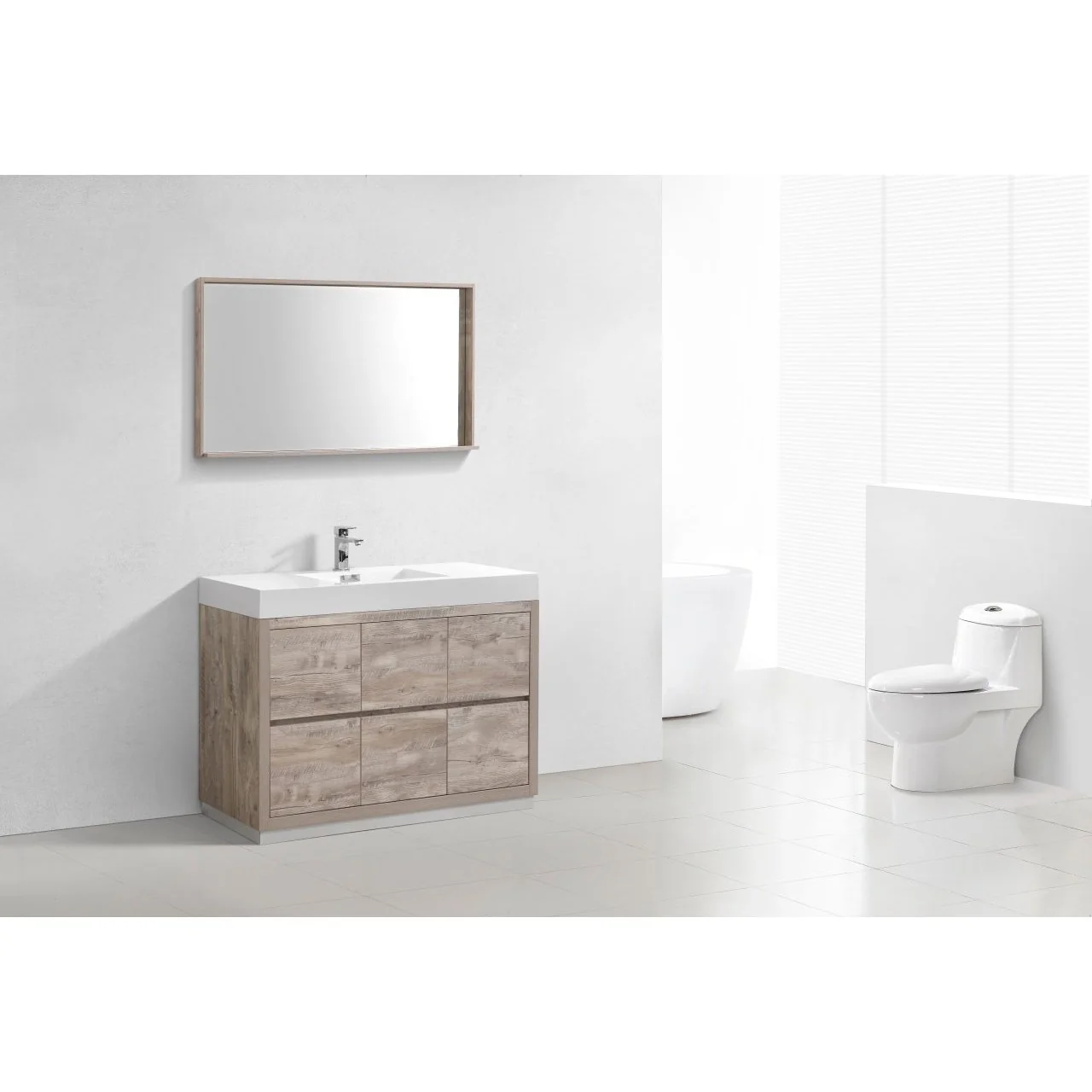 KubeBath Bliss Free Standing Modern Bathroom Vanity - Image 127