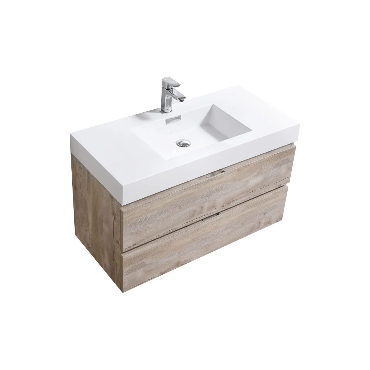 KubeBath Bliss Wall Mount Modern Bathroom Vanity - Image 120