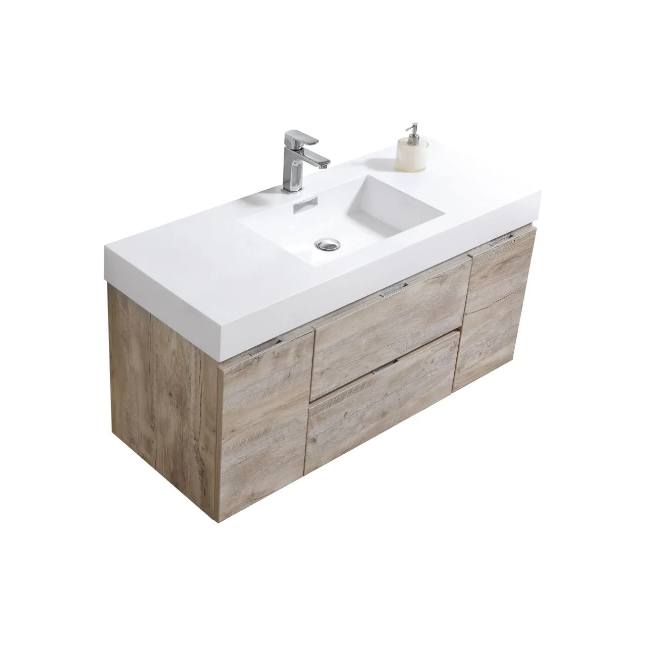 KubeBath Bliss Wall Mount Modern Bathroom Vanity - Image 140