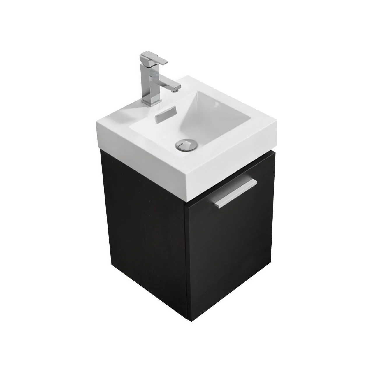 KubeBath Bliss Wall Mount Modern Bathroom Vanity - Image 7