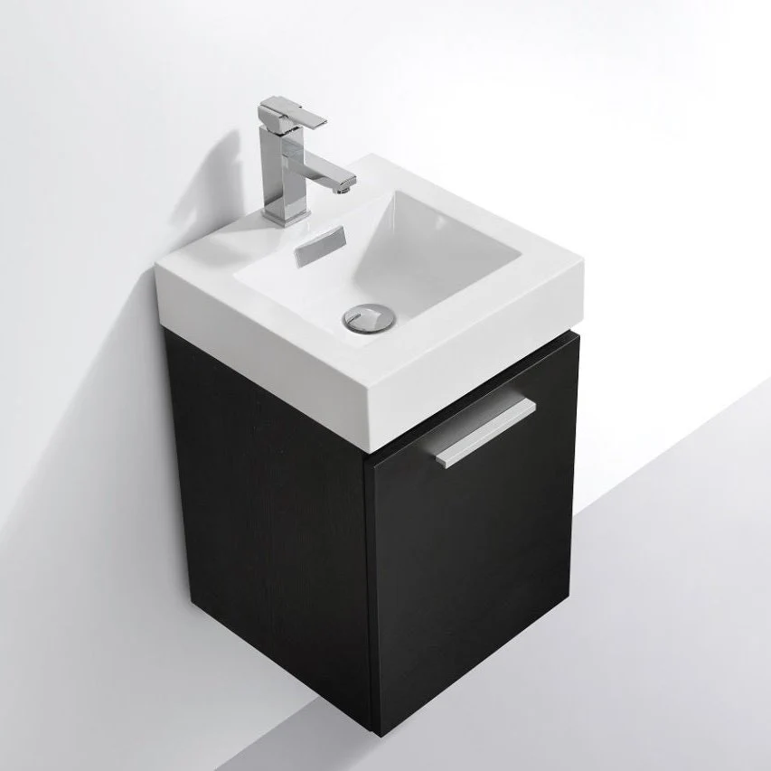 KubeBath Bliss Wall Mount Modern Bathroom Vanity - Image 9