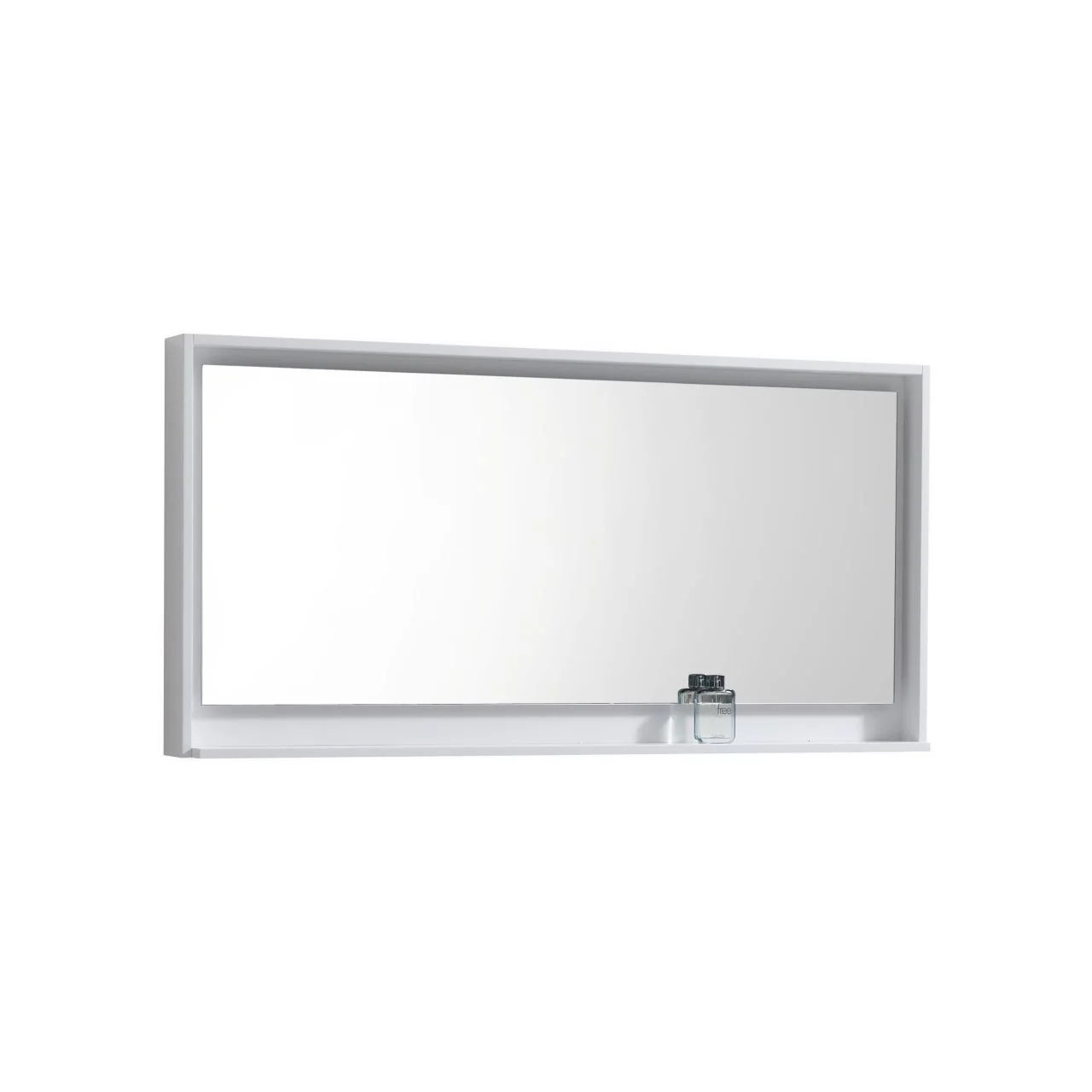 KubeBath Bosco 60" Framed Mirror With Shelve - Image 4