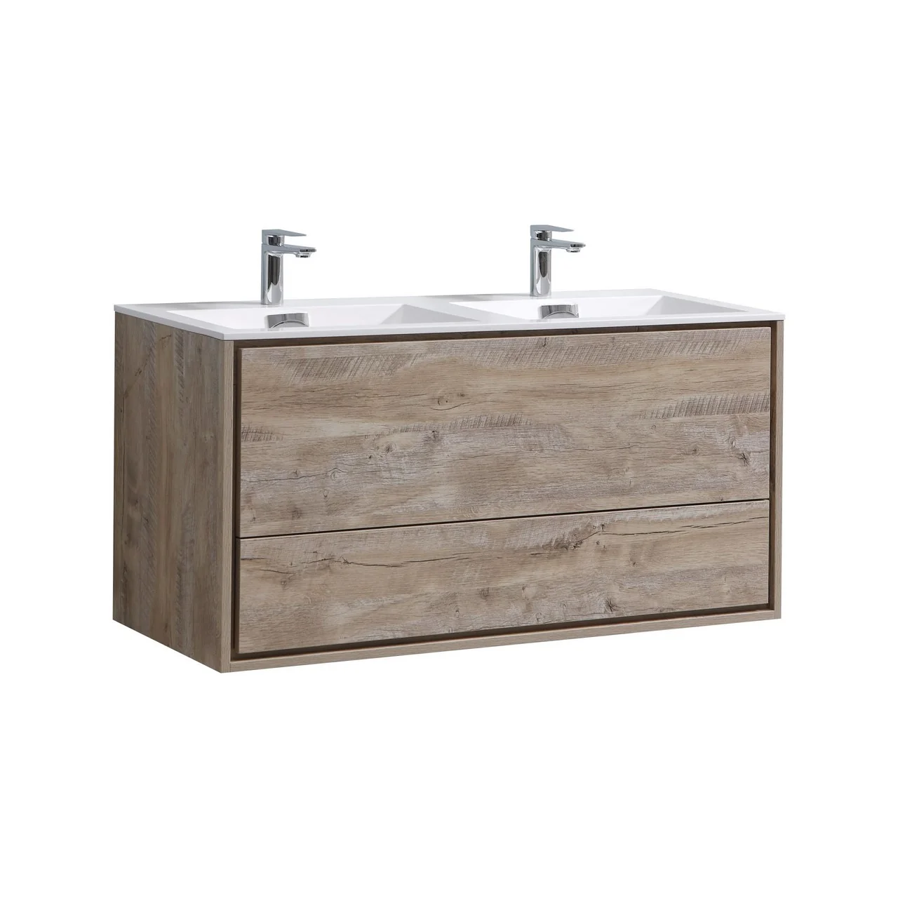 KubeBath DeLusso 48" Wall Mount Modern Bathroom Vanity - Image 38