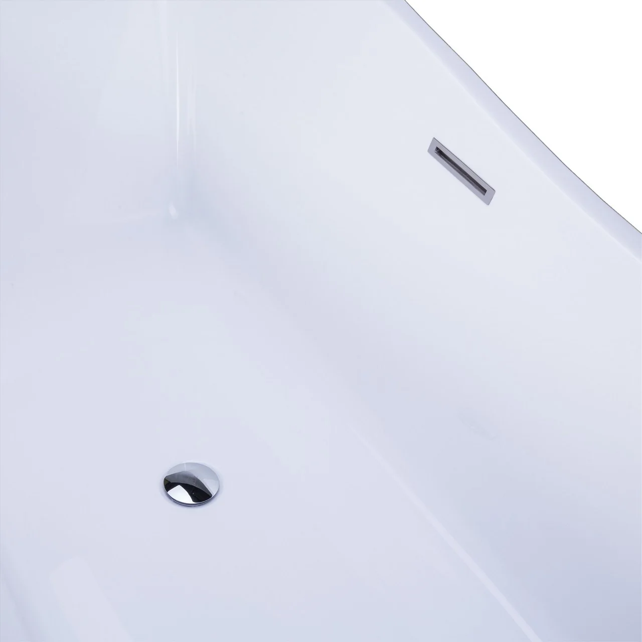 KubeBath Kube Ondulato 59" Free Standing Bathtub - Image 7