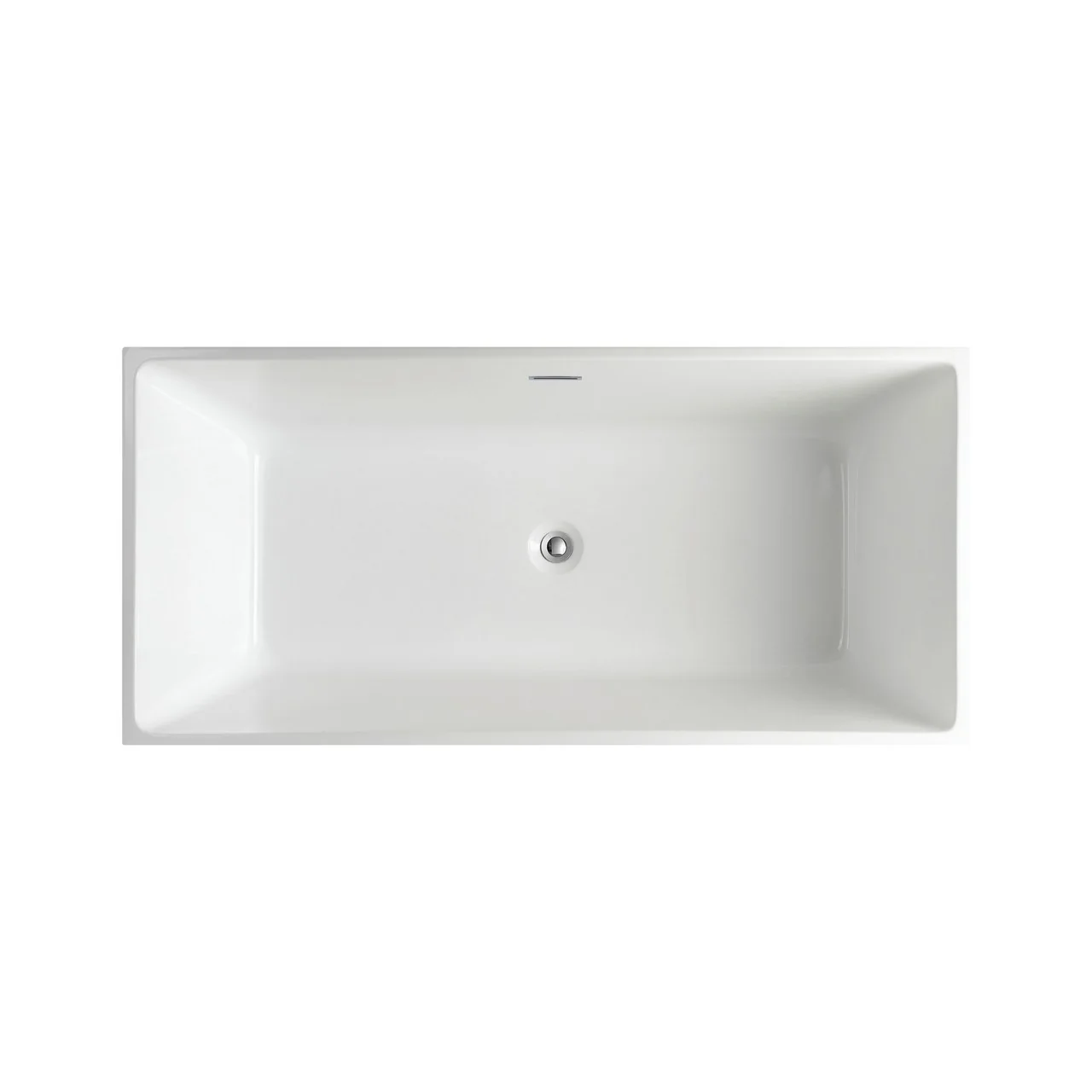 KubeBath Kube Squadra Free Standing Bathtub - Image 5