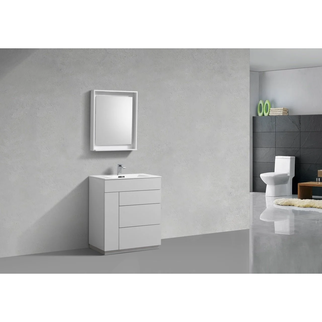 KubeBath Milano Modern Bathroom Vanity - Image 3