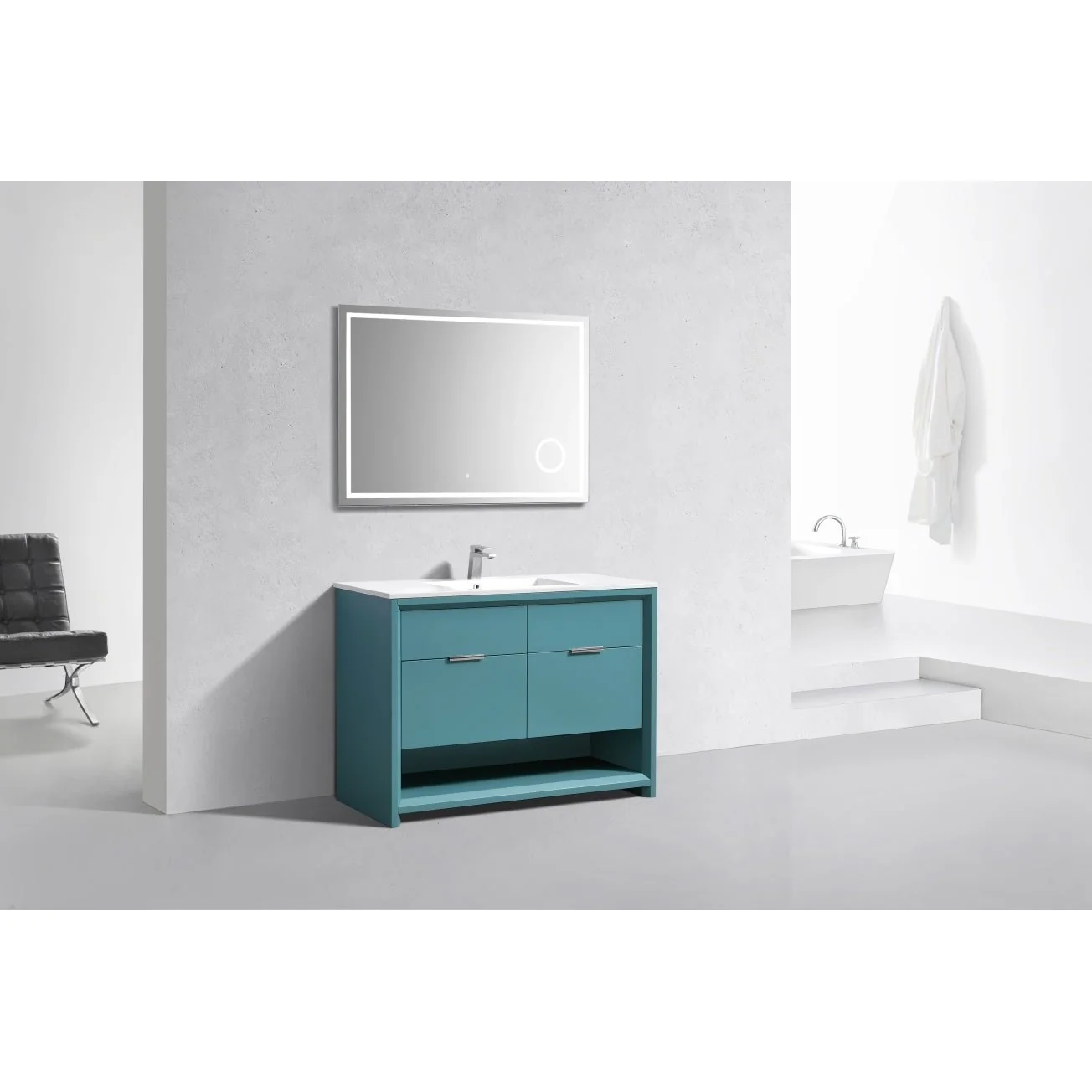 KubeBath Nudo 48" Modern Bathroom Vanity - Image 3