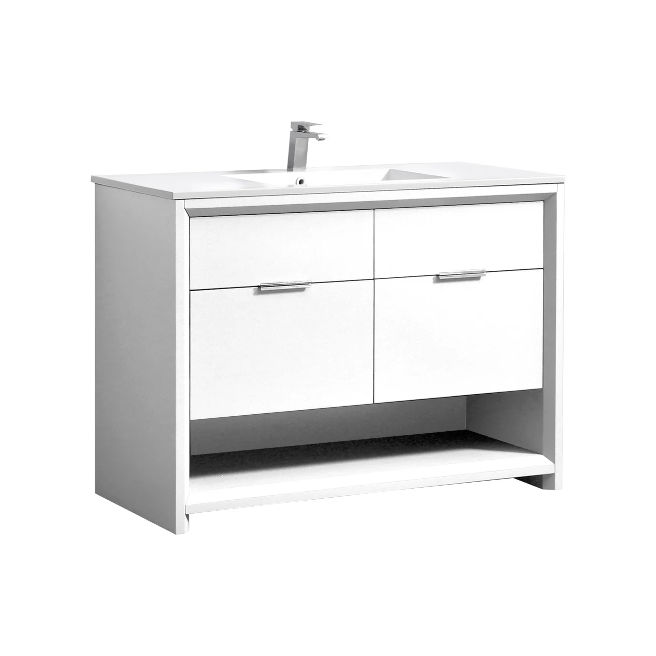 KubeBath Nudo 48" Modern Bathroom Vanity - Image 8
