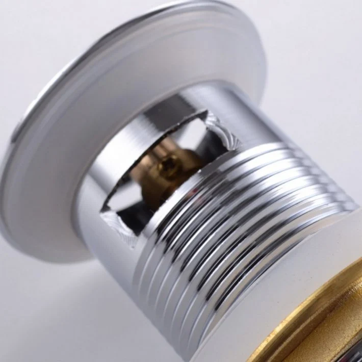 KubeBath Solid Brass Square Pop-Up Drain - Image 5