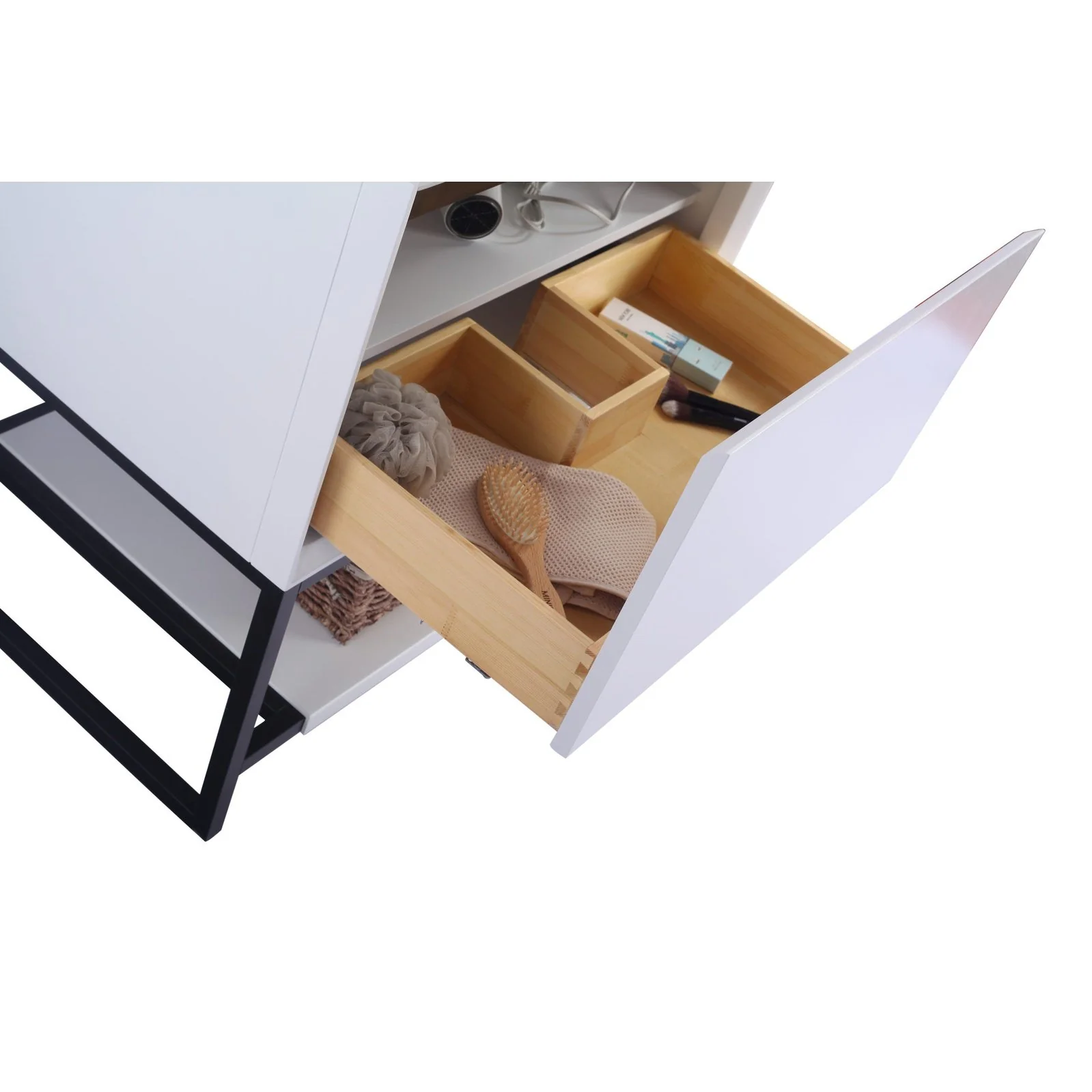 Laviva Alto 30" White Bathroom Vanity Cabinet 313SMR-30W - Image 4