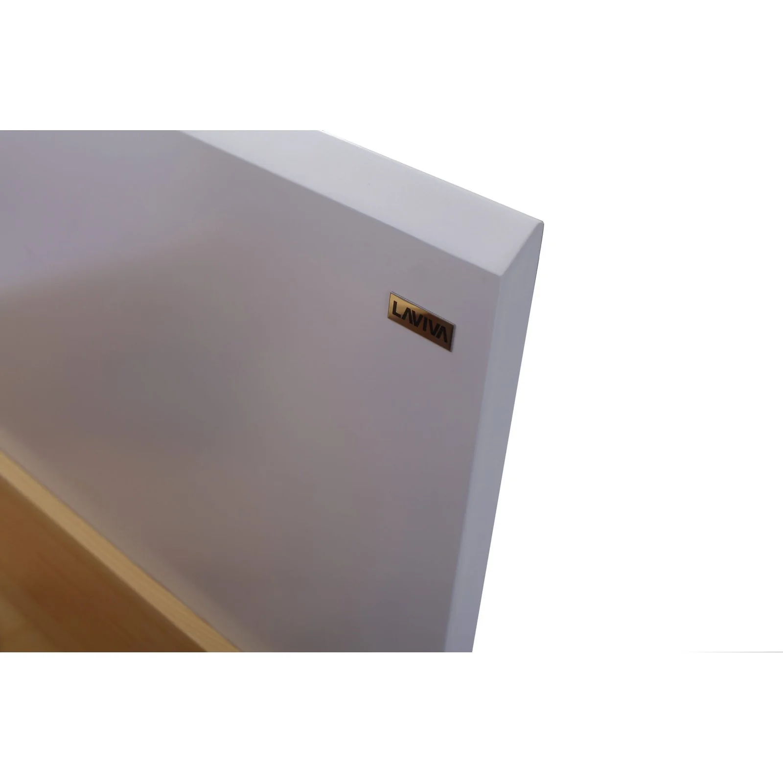 Laviva Alto 30" White Bathroom Vanity with Matte White VIVA Stone Solid Surface Countertop 313SMR-30W-MW - Image 7