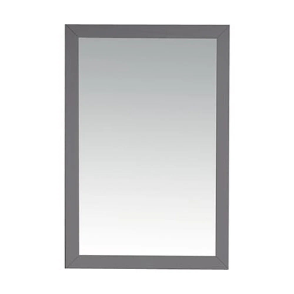 Laviva Sterling 24" Framed Rectangular Maple Grey Mirror 313FF-2430MG - Image 2