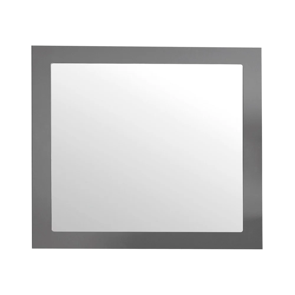 Laviva Sterling 36" Framed Rectangular Grey Mirror 313FF-3630G - Image 2